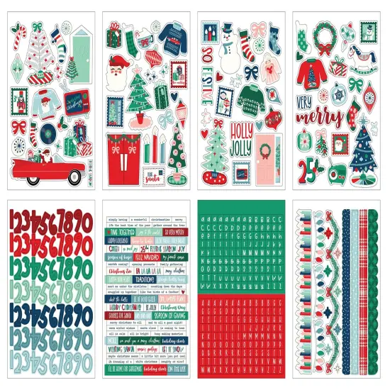 Echo Park Sticker Book-Happy Holidays {2}