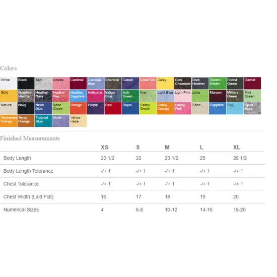 Gildan&reg; Heavy Cotton Crewneck Short Sleeve Youth T-Shirt - 5000B Daisy {7}