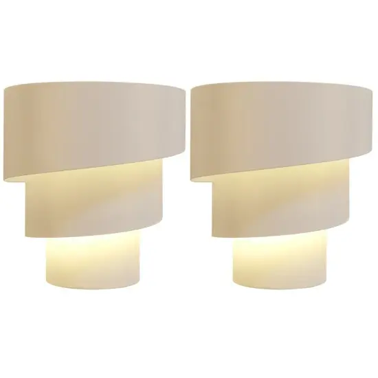 2 Pack LED Wall Light Modern Up Down Sconce Lighting Fixture Lamp Indoor/Outdoor {1}