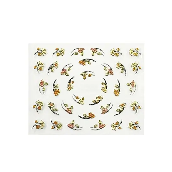 Wrapables Nail Art Nail Stickers - Asian Inspired Cherry Blossons (set of 6) {3}