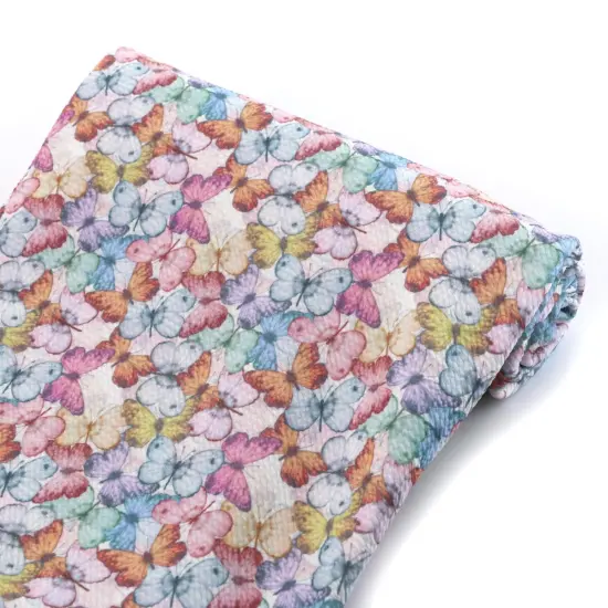 Butterflies Bullet Fabric 1 yard {5}