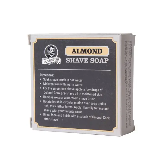 Colonel Conk Large Shaving Soap Almond Scented {5}