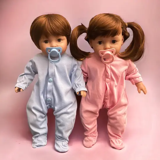 MBD- 18" Twin Baby Dolls- One Little Boy and One Little Girl Dolls {1}