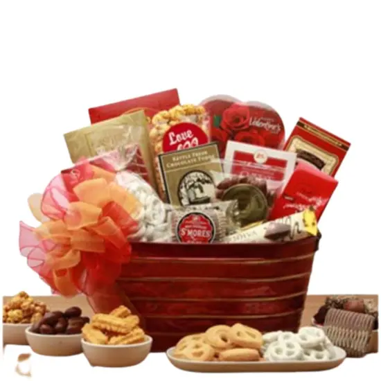 GBDS My Sweet & Spicey Valentine Gift Basket {1}