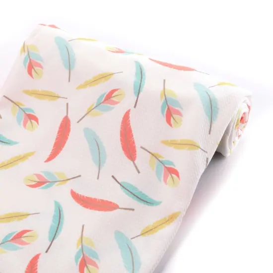 Tribal Feathers Bullet Fabric 1 yard {2}