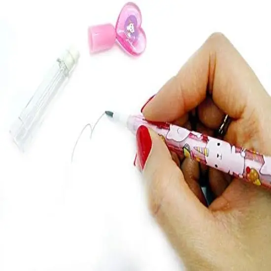 Tiny Mills 24 Pcs Unicorn Kitty Multi Point Stackable Pencil with Eraser {5}