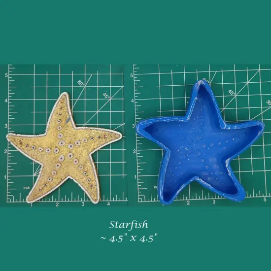 Starfish Silicone Freshie Mold {1}