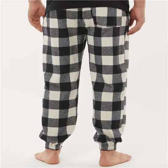 Flannel Jogger | RADYAN&reg; Blue-white {3}