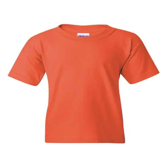 Gildan&reg; Heavy Cotton Crewneck Short Sleeve Youth T-Shirt - 5000B Coral silk {2}