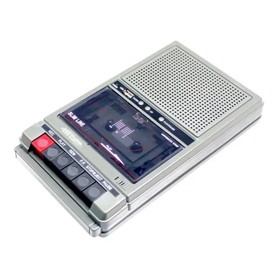 Classroom Cassette Player, 2 Station, 1 Watt {1}