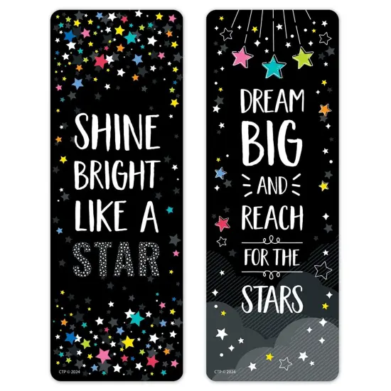 Star Bright Positive Mindset Bookmark, 30 Per Pack, 6 Packs {1}