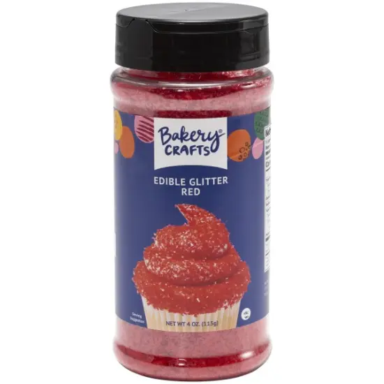 Red Edible Glitter {1}