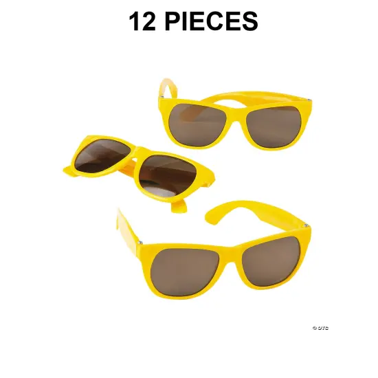 Yellow Nomad Sunglasses 12 Pieces {1}