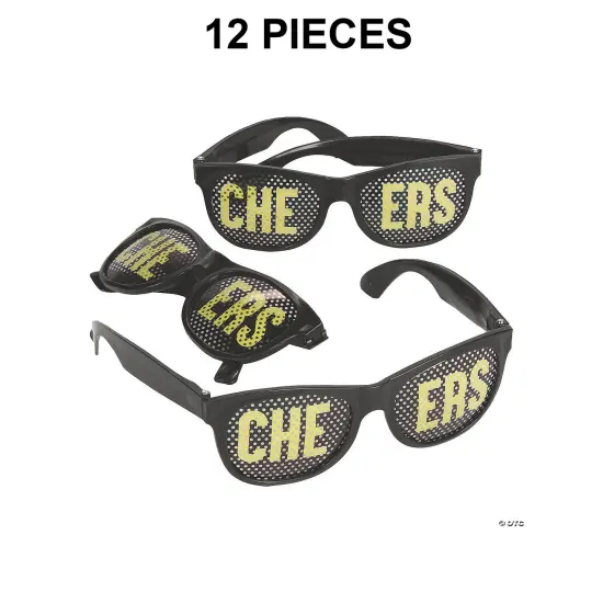 Cheers Pinhole Glasses 12 Pieces {1}