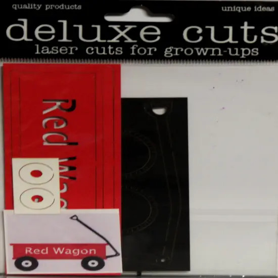Deluxe Cuts Laser Cuts For Grown-Ups Red Wagon {1}