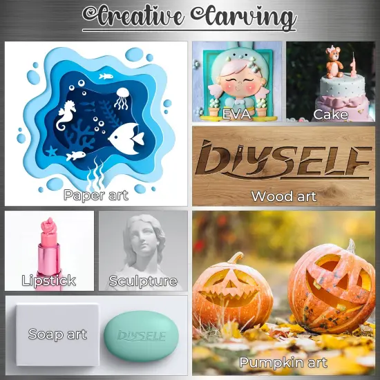 Exacto Knife, 2 Exacto Knives with 40 Spare Exacto Blades, Craft Knife, Hobby Knife, Precision Knife, Exacto Knife Set for Crafts, Arts, Modeling, Scrapbooking, Exacto Knife Blades (#11#16#17) {3}