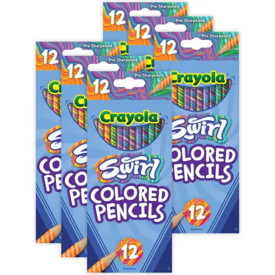 SWIRL Colored Pencils, 12 Per Pack, 12 Packs {1}