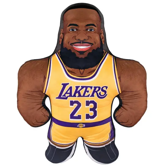 Bleacher Creatures Los Angeles Lakers LeBron James 24" Bleacher Buddy {1}