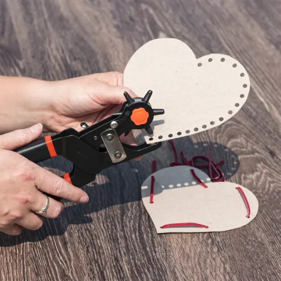 Realeather(R) Crafts Power Leather Punch {4}