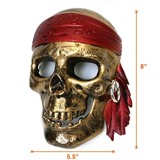 5-piece Halloween Pirate Costume Accessories for Kids, Pirate Role Play Set/Halloween Costumes for Boys/Pirate Paraphernalia {6}