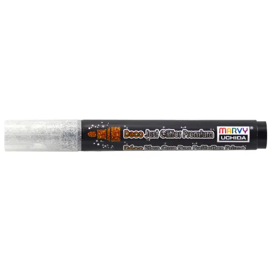 Uchida DecoFabric Just Glitter Premium Marker Chisel Tip {2}