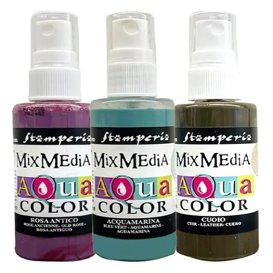 Stamperia Aquacolor 3/Pkg-Brocante Antiques {1}