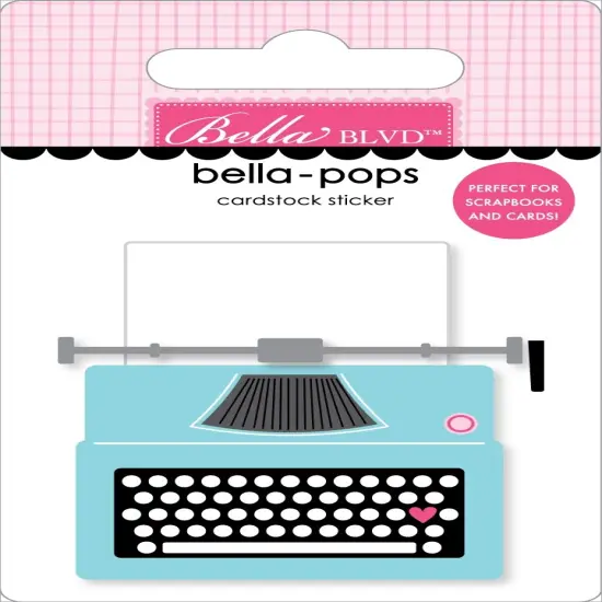Let's Scrapbook! Bella-Pops 3D Stickers-Documented {1}