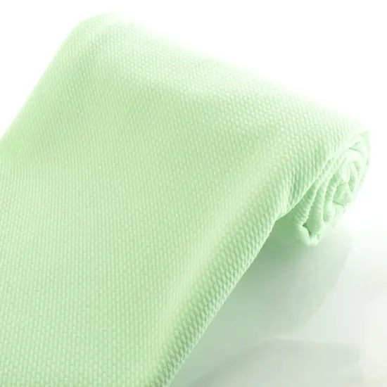 Solid 4 way Stretch Liverpool Bullet Fabric Soft Mint {3}