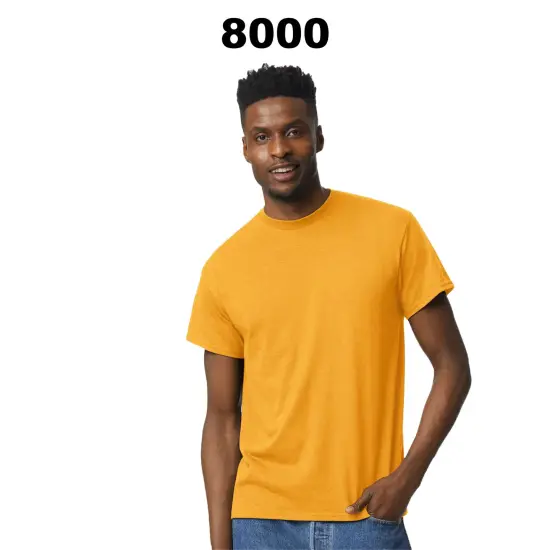 Gildan&reg; DryBlend Crewneck Short Sleeve T-Shirt Sand {4}