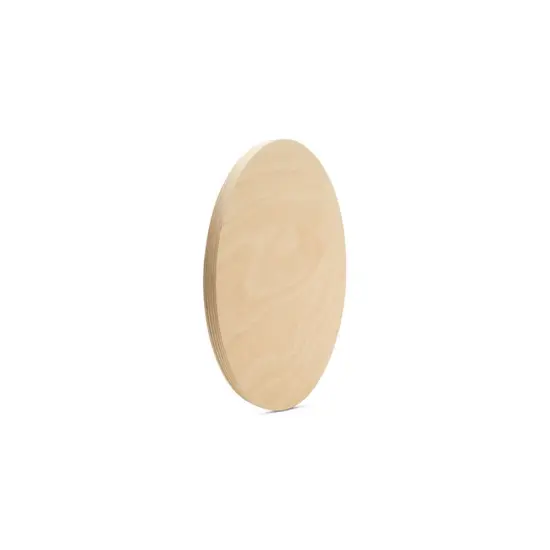 Wood Circle Discs 5 inch, 4 Thicknesses, Unfinished Birch Rounds | Woodpeckers {8}