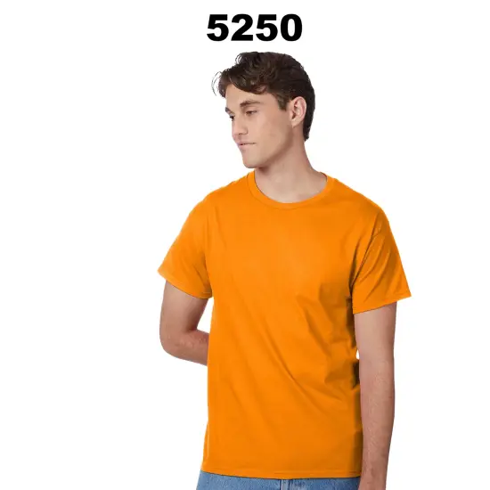 Hanes&reg; Authentic Soft Cotton T-Shirt Fatigue Green {3}