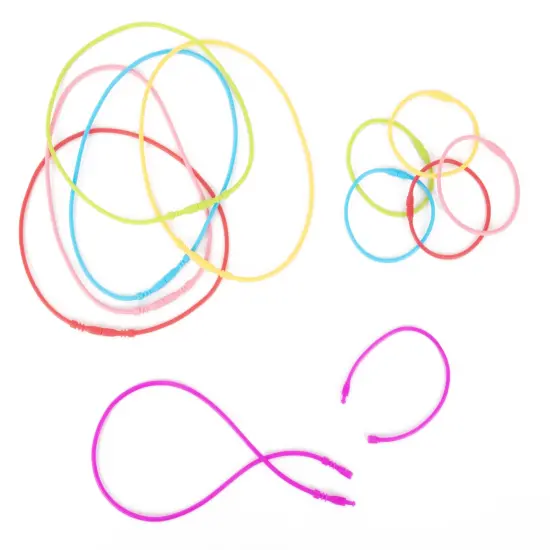 CousinDIY Rainbow Bracelet & Necklace Set {4}