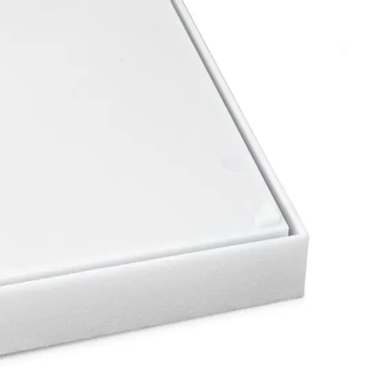 Stackable White Plastic Jewelry Tray - Durable Organizer for Storage & Display, Travel-Friendly, Compatible with Inserts, 14-3/4"W x 8-1/4"D x 1"H, Perfect for Professional and Home Use {2}