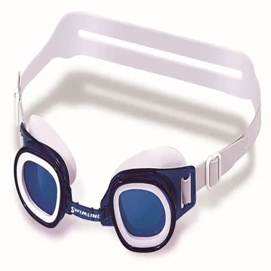 Swim Central Recreational Junior Swimming Goggles Pool Accessory -6" - Blue {1}
