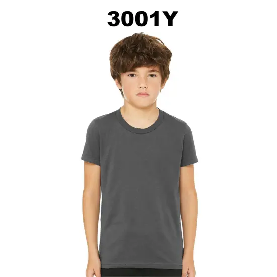 BELLA + CANVAS&reg; Youth Jersey Tee - 3001Y Forest {3}