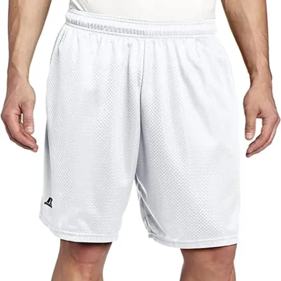 Russell Athletic&reg; Tricot Mesh Shorts with Pockets For Adult Black {5}