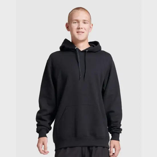 JERZEES&reg; Eco Premium Blend Ring-Spun Hooded Turtle Neck Long Sleeve Sweatshirt {4}