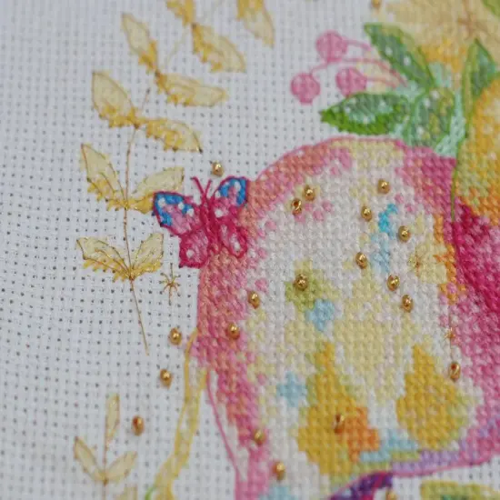 Cross-stitch kit Tender feelings {4}