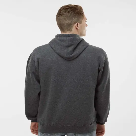 Bayside&reg; USA-Made Hooded Sweatshirt Charcoal {7}