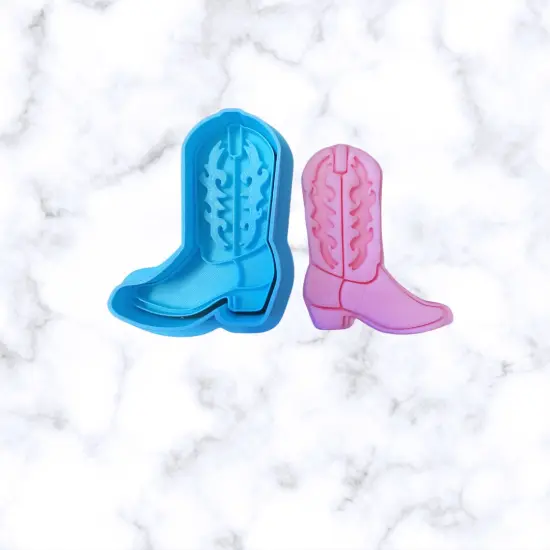 Cowboy Boot and Hat cookie cutter set {3}