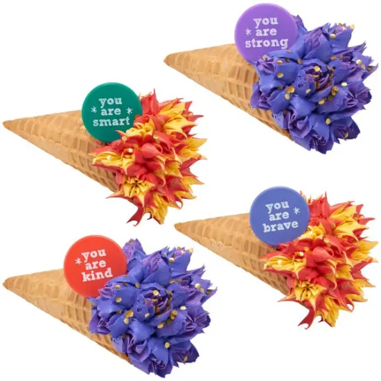 Expressions Pencil Clip Cupcake Layon 24ct {2}