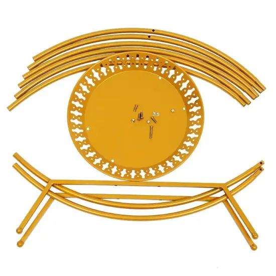 Arch Double Hoop Cake Stand Wedding Cake Rack Flower Balloon Decor Shelf {6}