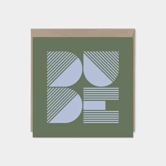 DUDE Father's Day Card, Modern Father's {1}