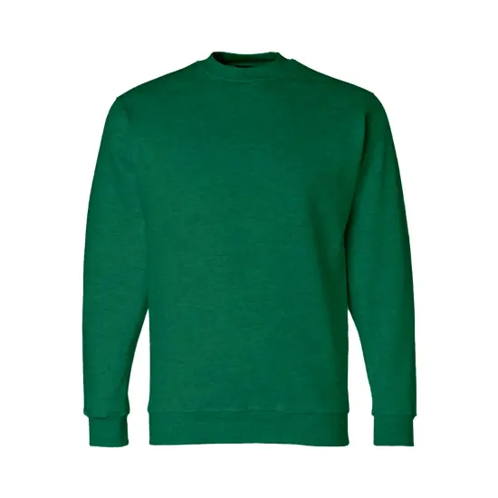 Bayside&reg; USA Made Crewneck Sweatshirt Hunter green {1}