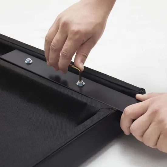 Nestl Square Tufted Fabric Headboard {3}