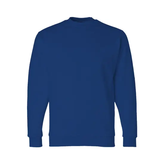 Bayside&reg; USA Made Crewneck Sweatshirt Royal blue {1}
