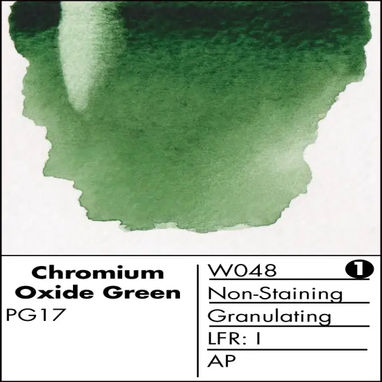 Grumbacher Finest&trade; Watercolor Chromium Oxide Grn {2}