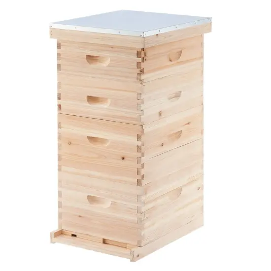 Langstroth Beehive Kit - 40 Frame Box with 20 Deep & 20 Medium Frames {1}