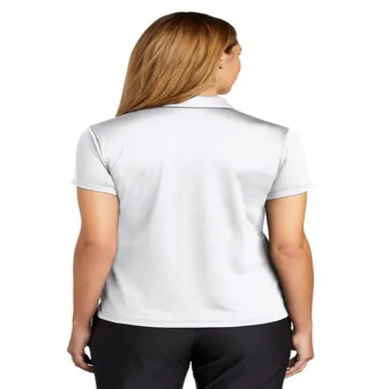 Nike&reg; Ladies Dry Essential Solid Polo White {7}