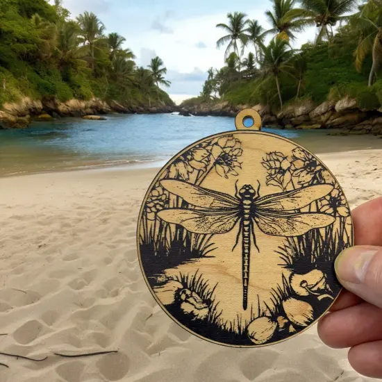 Ornament - Black - Dragonfly Garden {2}